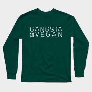 Gangsta Vegan Long Sleeve T-Shirt